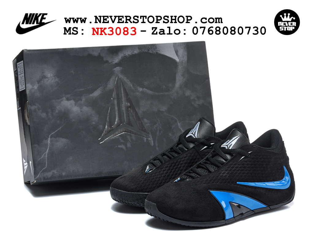 Giày Nike Ja 4 Đen Xanh bóng rổ nam nữ Ja Morant giá tốt tại NeverStop Basketball Sneaker Shop Giày bóng rổ outdoor Nike Ja 4 Đen Xanh nam nữ replica 1:1 best batch chính hãng giá rẻ tốt nhất tại NeverStopShop.com HCM