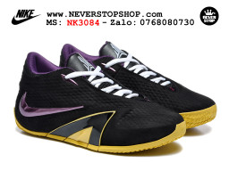 Giày bóng rổ outdoor Nike Ja 4 Đen Tím Vàng nam nữ replica 1:1 best batch chính hãng giá rẻ tốt nhất tại NeverStopShop.com HCM