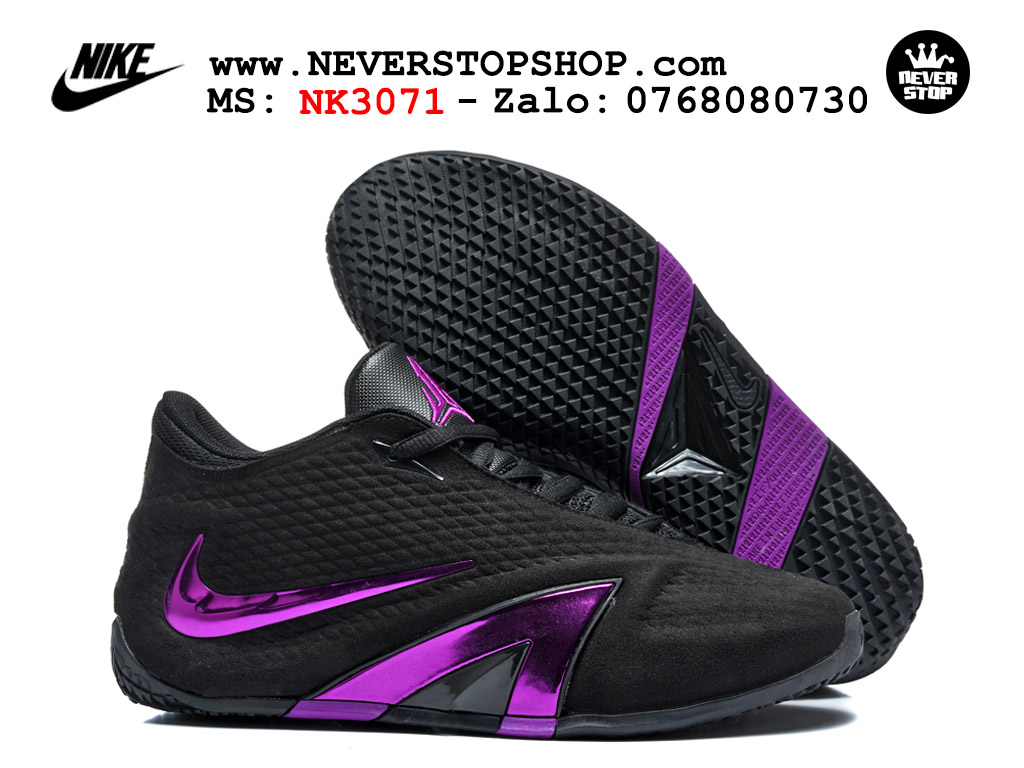Giày Nike Ja 4 Đen Tím bóng rổ nam nữ Ja Morant giá tốt tại NeverStop Basketball Sneaker Shop Giày bóng rổ outdoor Nike Ja 4 Đen Tím nam nữ replica 1:1 best batch chính hãng giá rẻ tốt nhất tại NeverStopShop.com HCM
