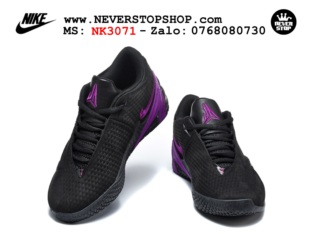 Giày Nike Ja 4 Đen Tím bóng rổ nam nữ Ja Morant giá tốt tại NeverStop Basketball Sneaker Shop Giày bóng rổ outdoor Nike Ja 4 Đen Tím nam nữ replica 1:1 best batch chính hãng giá rẻ tốt nhất tại NeverStopShop.com HCM