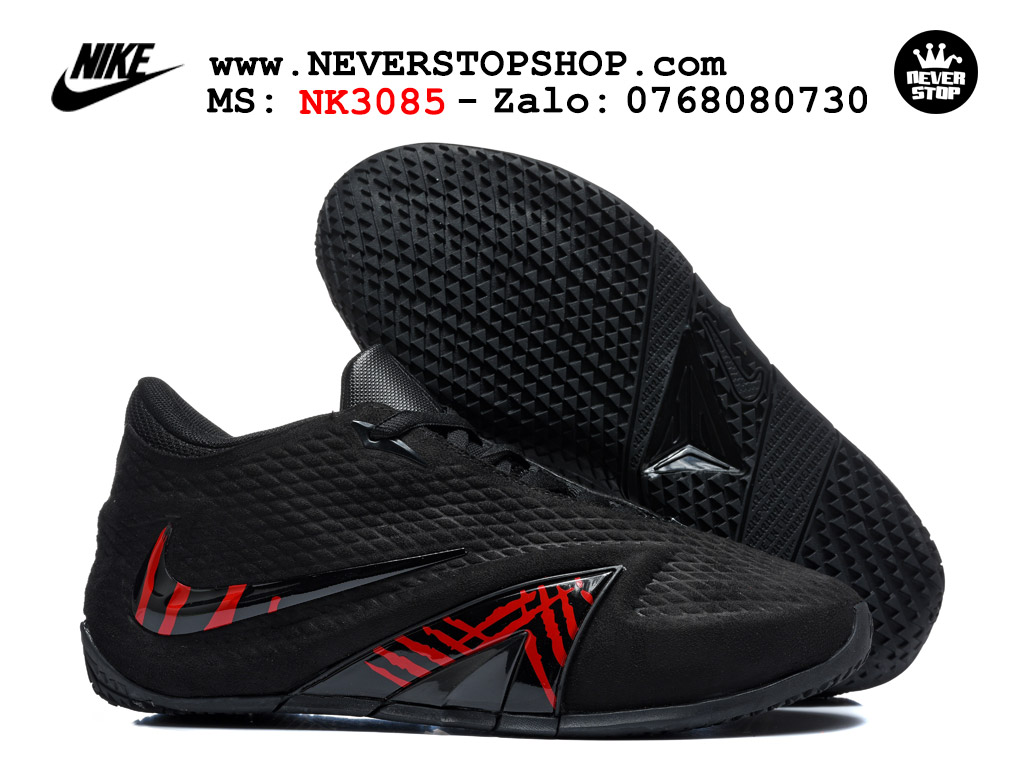 Giày bóng rổ outdoor Nike Ja 4 Đen Đỏ nam nữ replica 1:1 best batch chính hãng giá rẻ tốt nhất tại NeverStopShop.com HCM