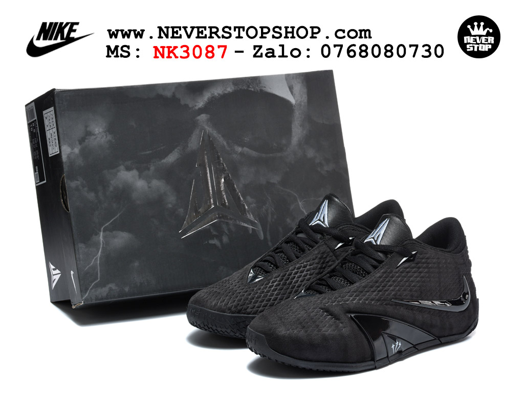Giày Nike Ja 4 Đen Full bóng rổ nam nữ Ja Morant giá tốt tại NeverStop Basketball Sneaker Shop Giày bóng rổ outdoor Nike Ja 4 Đen Full nam nữ replica 1:1 best batch chính hãng giá rẻ tốt nhất tại NeverStopShop.com HCM