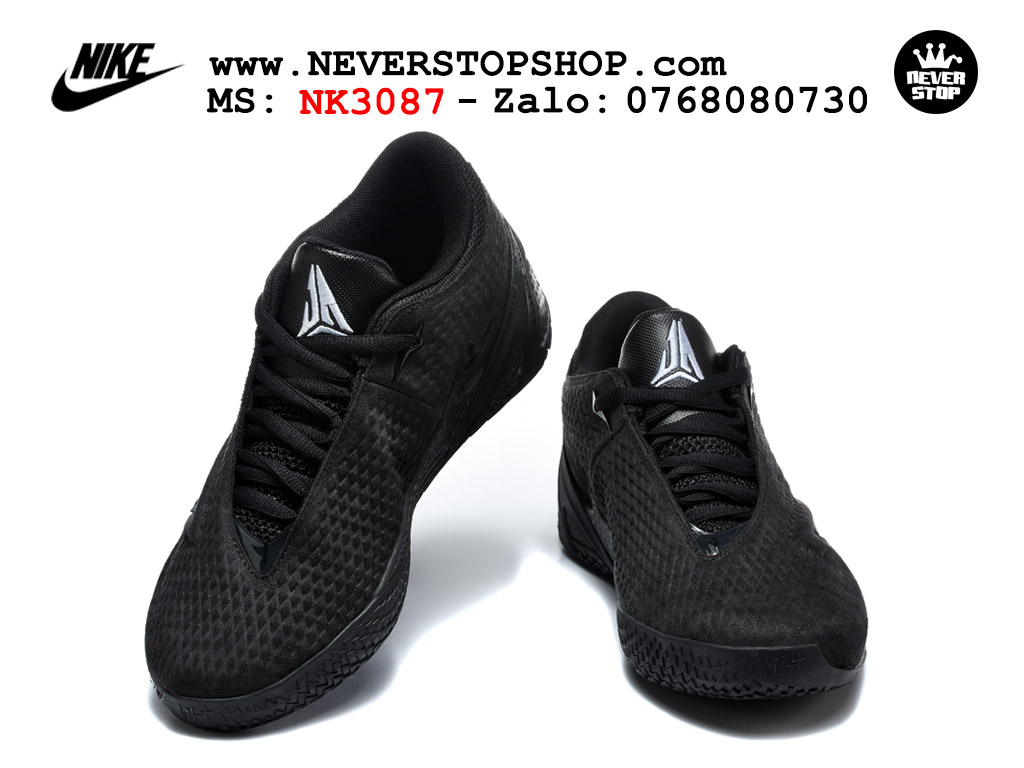 Giày Nike Ja 4 Đen Full bóng rổ nam nữ Ja Morant giá tốt tại NeverStop Basketball Sneaker Shop Giày bóng rổ outdoor Nike Ja 4 Đen Full nam nữ replica 1:1 best batch chính hãng giá rẻ tốt nhất tại NeverStopShop.com HCM
