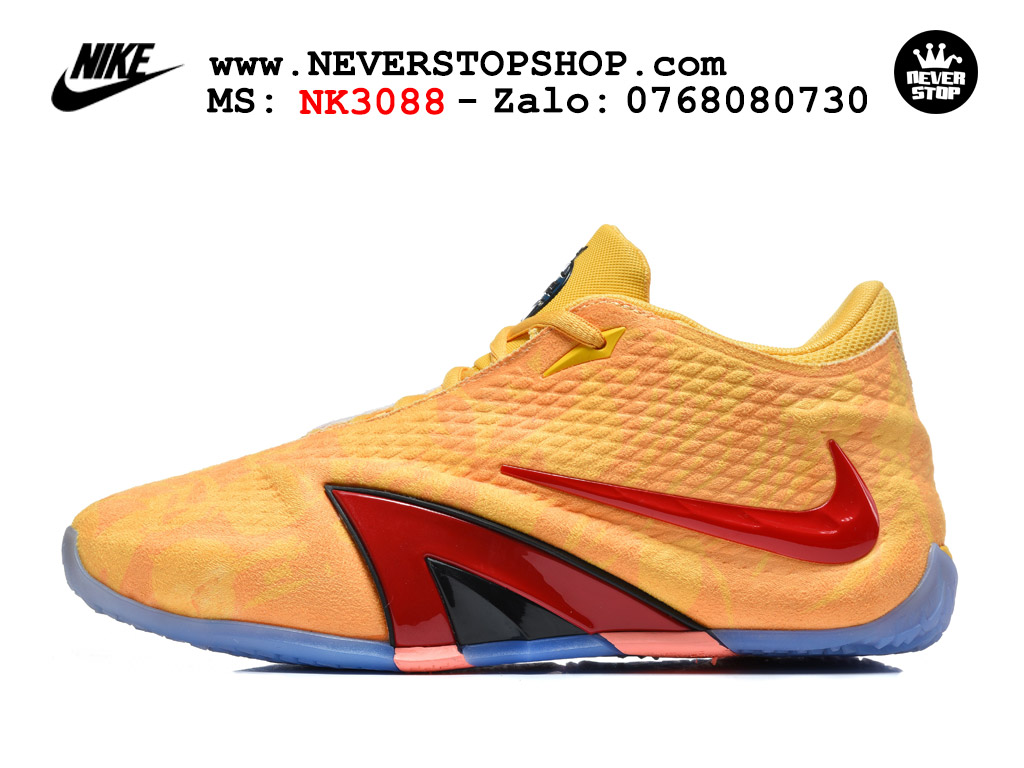 Giày Nike Ja 4 Vàng Đỏ bóng rổ nam nữ Ja Morant giá tốt tại NeverStop Basketball Sneaker Shop Giày bóng rổ outdoor Nike Ja 4 Vàng Đỏ nam nữ replica 1:1 best batch chính hãng giá rẻ tốt nhất tại NeverStopShop.com HCM