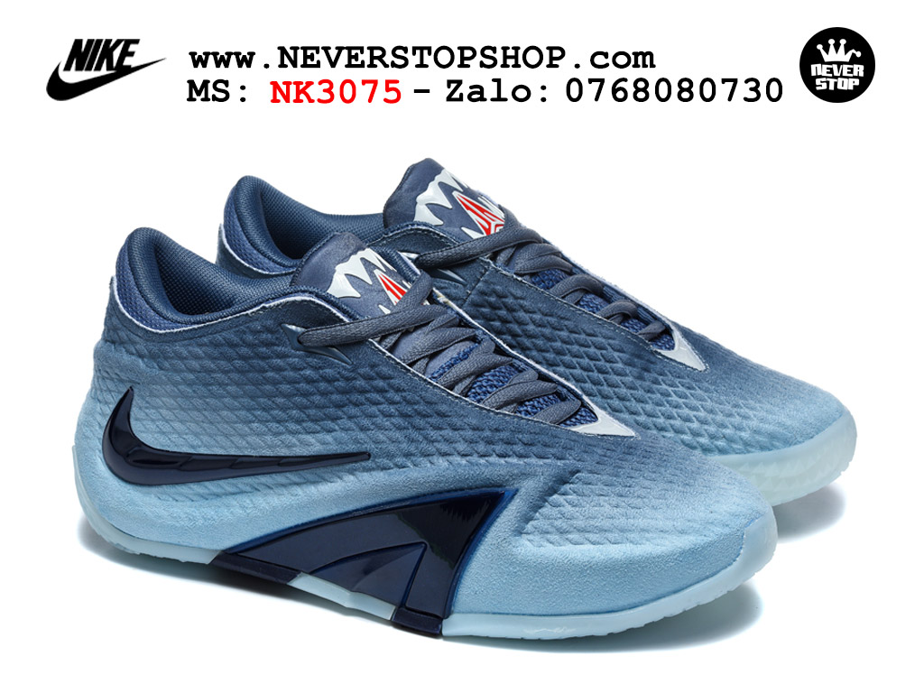 Giày bóng rổ outdoor Nike Ja 4 Xanh Navy nam nữ replica 1:1 best batch chính hãng giá rẻ tốt nhất tại NeverStopShop.com HCM