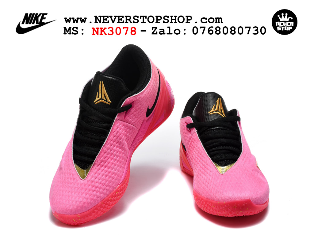 Giày Nike Ja 4 Hồng Gold bóng rổ nam nữ Ja Morant giá tốt tại NeverStop Basketball Sneaker Shop Giày bóng rổ outdoor Nike Ja 4 Hồng Gold nam nữ replica 1:1 best batch chính hãng giá rẻ tốt nhất tại NeverStopShop.com HCM