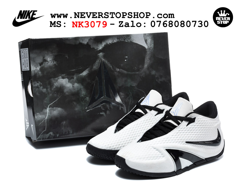Giày Nike Ja 4 Trắng Đen bóng rổ nam nữ Ja Morant giá tốt tại NeverStop Basketball Sneaker Shop Giày bóng rổ outdoor Nike Ja 4 Trắng Đen nam nữ replica 1:1 best batch chính hãng giá rẻ tốt nhất tại NeverStopShop.com HCM