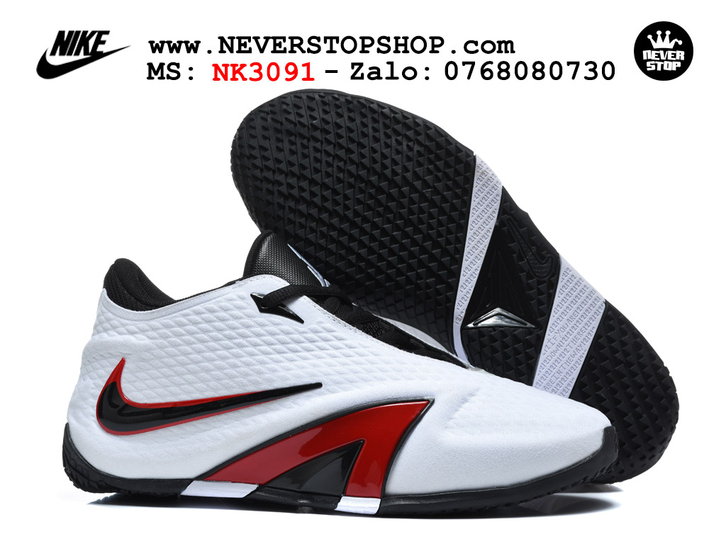 Giày Nike Ja 4 Trắng Đỏ Đen bóng rổ nam nữ Ja Morant giá tốt tại NeverStop Basketball Sneaker Shop Giày bóng rổ outdoor Nike Ja 4 Trắng Đỏ Đen nam nữ replica 1:1 best batch chính hãng giá rẻ tốt nhất tại NeverStopShop.com HCM