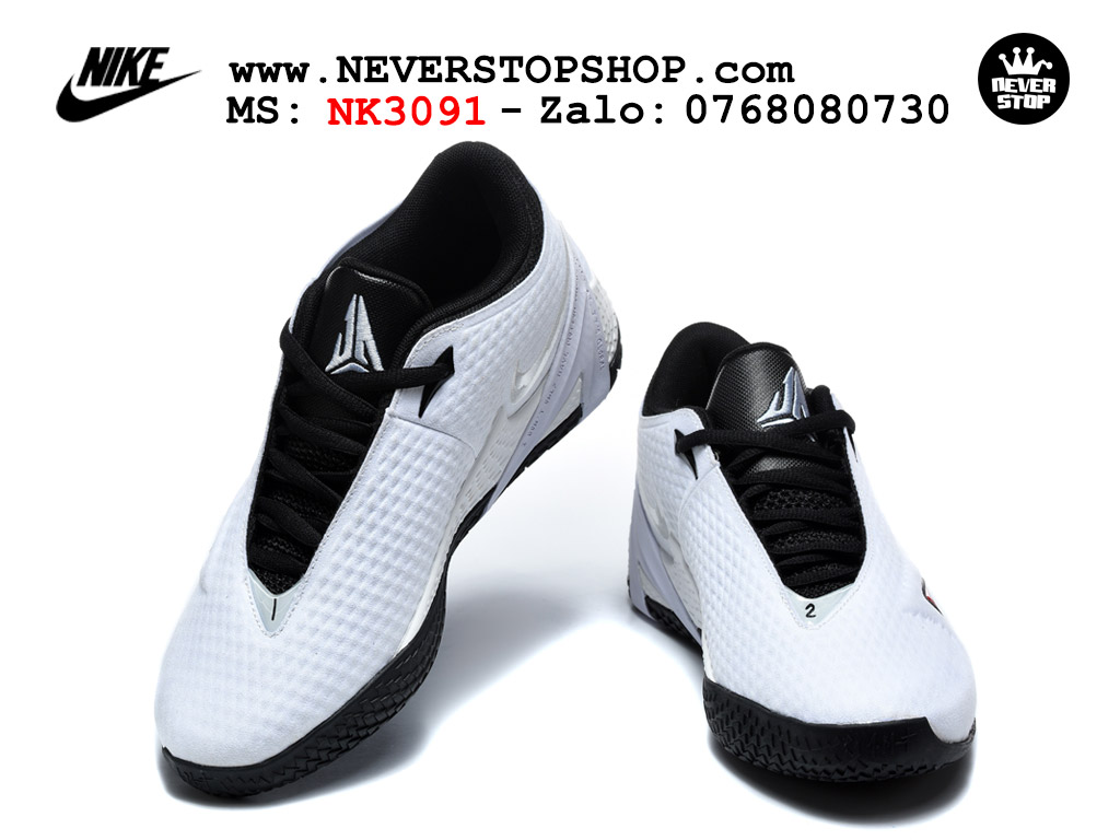 Giày Nike Ja 4 Trắng Đỏ Đen bóng rổ nam nữ Ja Morant giá tốt tại NeverStop Basketball Sneaker Shop Giày bóng rổ outdoor Nike Ja 4 Trắng Đỏ Đen nam nữ replica 1:1 best batch chính hãng giá rẻ tốt nhất tại NeverStopShop.com HCM