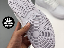 Giày Nike Jordan 1 Low All White nam nữ hàng chuẩn sfake replica 1:1 real chính hãng giá rẻ tốt nhất tại NeverStopShop.com HCM