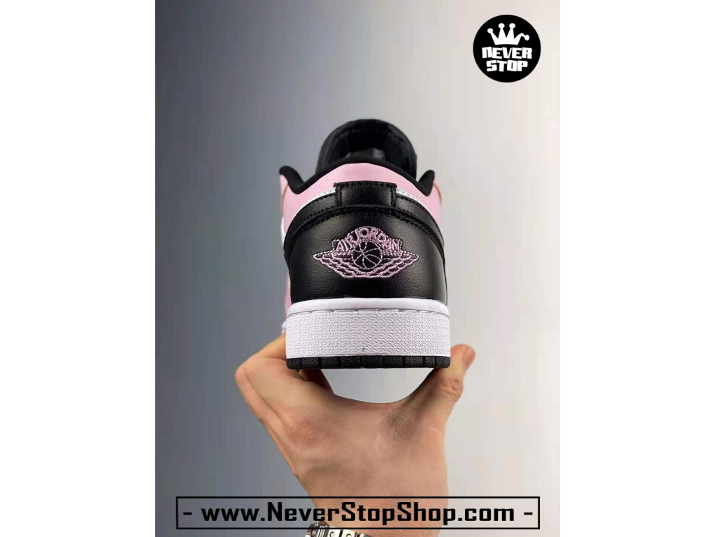 Giày Nike Jordan 1 Low Hồng Đen nam nữ hàng chuẩn sfake replica 1:1 real chính hãng giá rẻ tốt nhất tại NeverStopShop.com HCM
