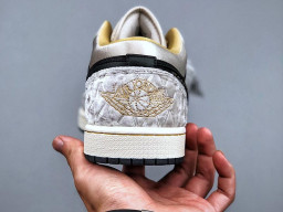 Giày Nike Jordan 1 Low Đen Xám nam nữ hàng chuẩn sfake replica 1:1 real chính hãng giá rẻ tốt nhất tại NeverStopShop.com HCM