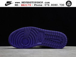 Giày Nike Jordan 1 Low Tím Đen nam nữ hàng chuẩn sfake replica 1:1 real chính hãng giá rẻ tốt nhất tại NeverStopShop.com HCM
