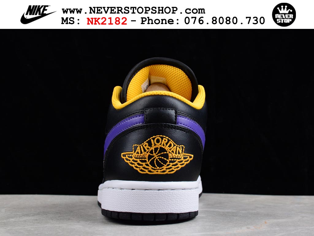 Giày Nike Jordan 1 Low Xanh Dương Đen nam nữ hàng chuẩn sfake replica 1:1 real chính hãng giá rẻ tốt nhất tại NeverStopShop.com HCM