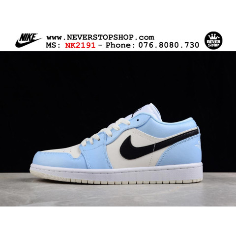 Nike Jordan 1 Low Ice Blue Black