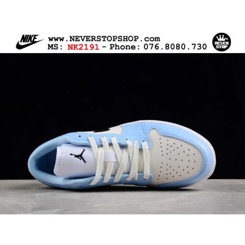 Nike Jordan 1 Low Ice Blue Black