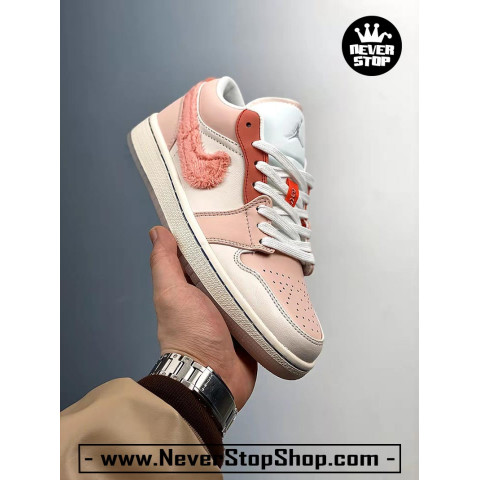 Nike Jordan 1 Low Pink Mighty Swooshers