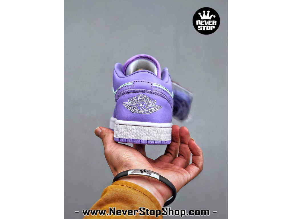 Giày Nike Jordan 1 Low Tím Xanh Dương nam nữ hàng chuẩn sfake replica 1:1 real chính hãng giá rẻ tốt nhất tại NeverStopShop.com HCM