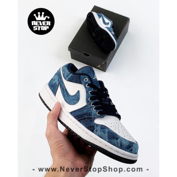Nike Jordan 1 Low Washed Denim