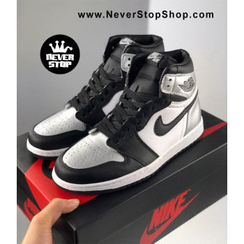 Nike Jordan 1 High Black Silver