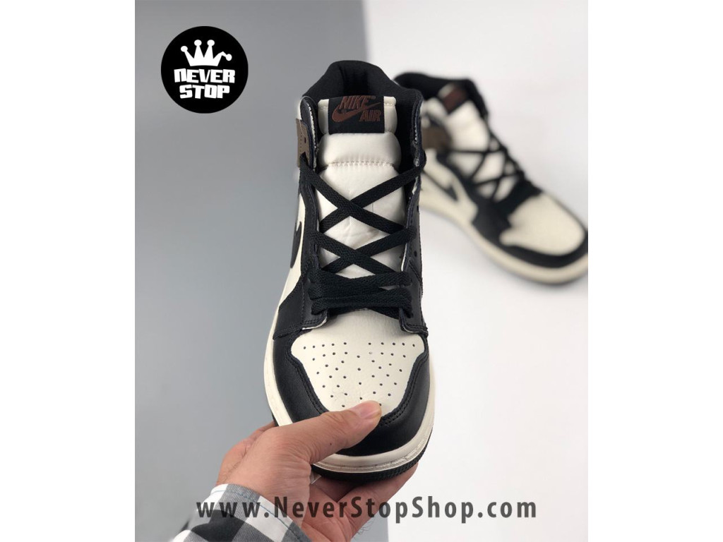 Giày Nike Jordan 1 High Dark Mocha nam nữ hàng chuẩn sfake replica 1:1 real chính hãng giá rẻ tốt nhất tại NeverStopShop.com HCM