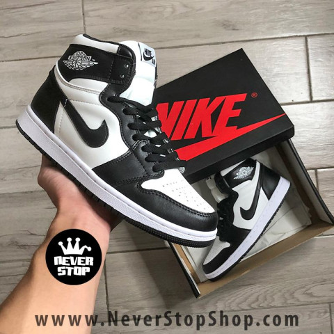 Panda Nike Jordan 1 High Black White Panda Nike Jordan 1 High Black White
