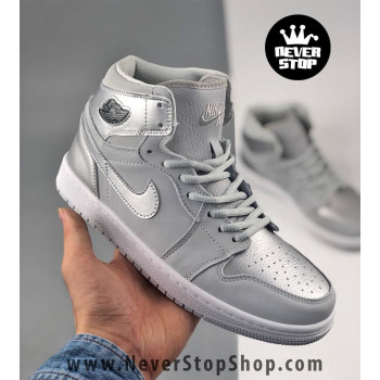 Nike Jordan 1 High Metallic Silver