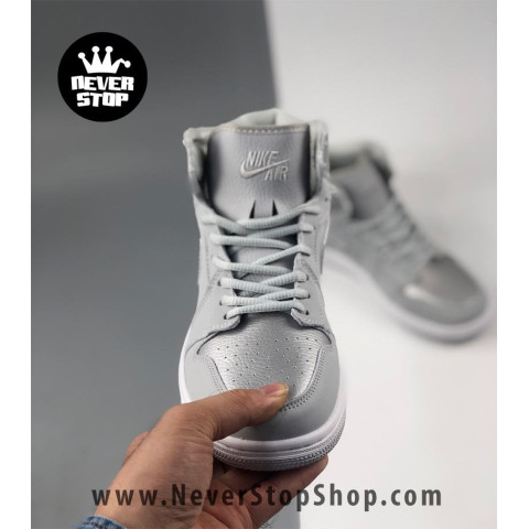 Nike Jordan 1 High Metallic Silver