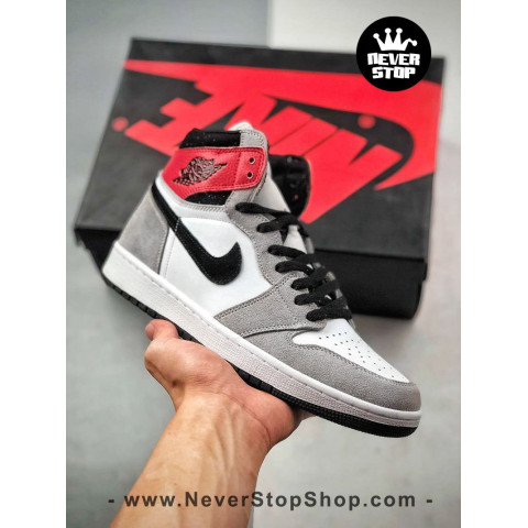 Nike Jordan 1 High Smoke Grey Red