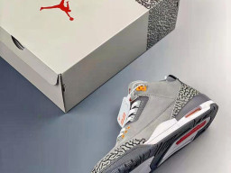 Giày bóng rổ nam Nike Air Jordan 3 Xám sfake replica 1:1 authentic chính hãng real giá rẻ tốt HCM