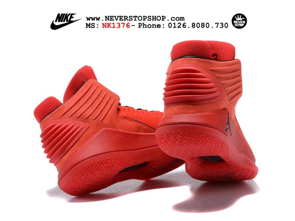 Giày Nike Jordan 32 All Red nam nữ hàng chuẩn sfake replica 1:1 real chính hãng giá rẻ tốt nhất tại NeverStopShop.com HCM