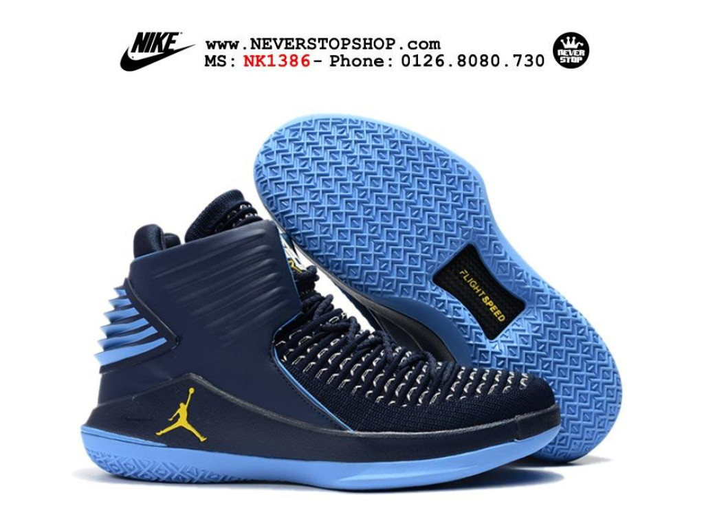 Giày Nike Jordan 32 Marquette nam nữ hàng chuẩn sfake replica 1:1 real chính hãng giá rẻ tốt nhất tại NeverStopShop.com HCM