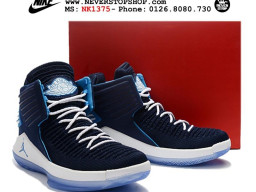 Giày Nike Jordan 32 Navy White nam nữ hàng chuẩn sfake replica 1:1 real chính hãng giá rẻ tốt nhất tại NeverStopShop.com HCM