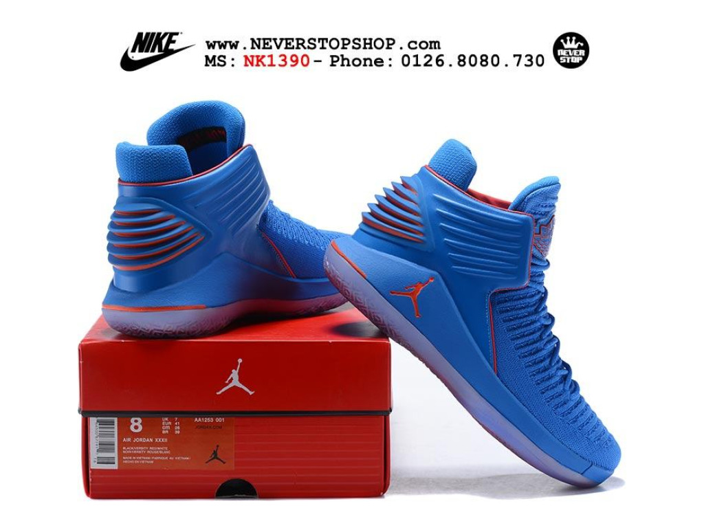 Giày Nike Jordan 32 Russ nam nữ hàng chuẩn sfake replica 1:1 real chính hãng giá rẻ tốt nhất tại NeverStopShop.com HCM