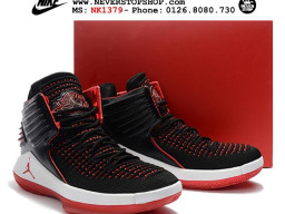 Giày Nike Jordan 32 Black Red nam nữ hàng chuẩn sfake replica 1:1 real chính hãng giá rẻ tốt nhất tại NeverStopShop.com HCM
