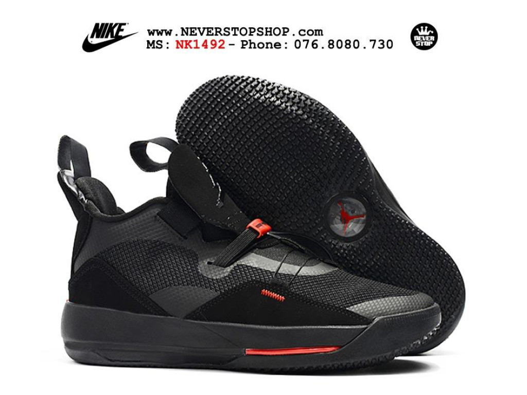 Jordan 33 black store and red