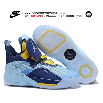 Nike Jordan 33 Blue Yellow