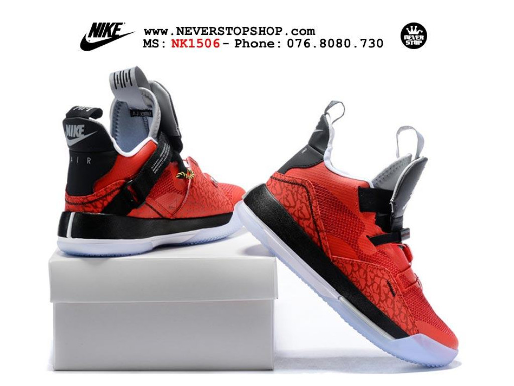 Giày Nike Jordan 33 University Red nam nữ hàng chuẩn sfake replica 1:1 real chính hãng giá rẻ tốt nhất tại NeverStopShop.com HCM