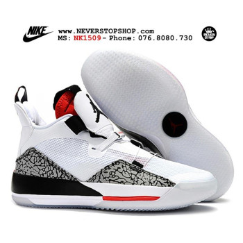 Nike Jordan 33 White Cement
