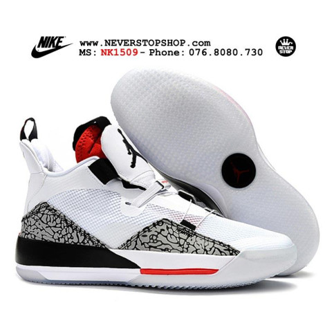 Nike Jordan 33 White Cement