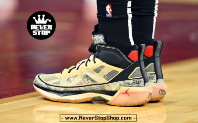 Giày bóng rổ NIKE AIR JORDAN 37 on feet cổ cao nam nữ hàng chuẩn replica 1:1 real chính hãng giá rẻ HCM | NeverStopShop.com