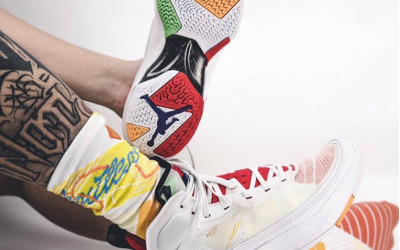 Giày bóng rổ NIKE AIR JORDAN 37 on feet cổ cao nam nữ hàng chuẩn replica 1:1 real chính hãng giá rẻ HCM | NeverStopShop.com