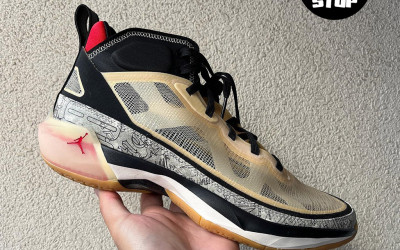 Giày bóng rổ NIKE AIR JORDAN 37 on feet cổ cao nam nữ hàng chuẩn replica 1:1 real chính hãng giá rẻ HCM | NeverStopShop.com