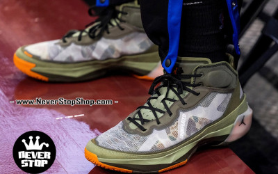 Giày bóng rổ NIKE AIR JORDAN 37 on feet cổ cao nam nữ hàng chuẩn replica 1:1 real chính hãng giá rẻ HCM | NeverStopShop.com