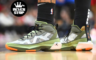 Giày bóng rổ NIKE AIR JORDAN 37 on feet cổ cao nam nữ hàng chuẩn replica 1:1 real chính hãng giá rẻ HCM | NeverStopShop.com