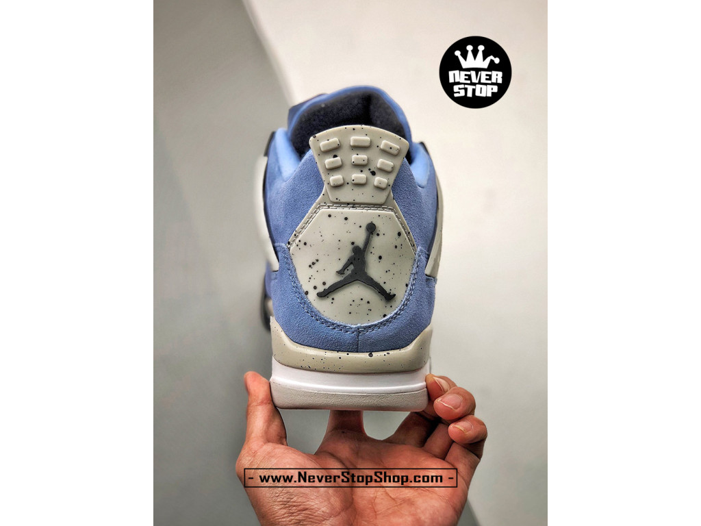 Giày Nike Air Jordan 4 Xanh Đen hàng chuẩn sfake replica 1:1 real chính hãng giá rẻ tốt nhất tại NeverStopShop.com HCM