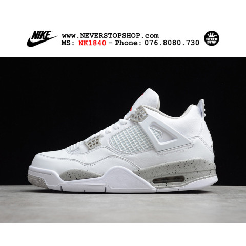 Nike Jordan 4 White Oreo