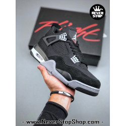 Nike Jordan 4 Black Canvas