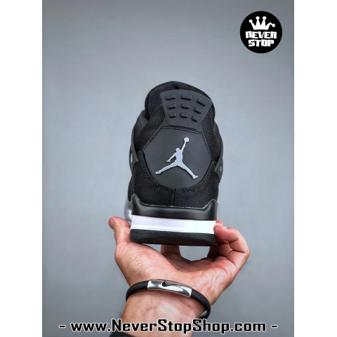 Nike Jordan 4 Black Canvas