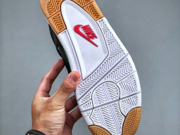 Giày sneaker nam nữ Nike Jordan 4 AJ4 Đen Xanh Lá mẫu mới hot trend hàng replica 1:1 real chính hãng giá rẻ tốt nhất tại NeverStopShop.com HCM